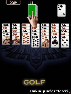 12X1 SOLITAIRE - Touch игра для nokia x6,c6,5530,5800